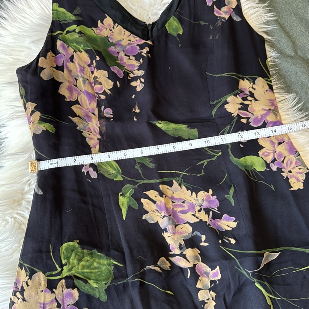 A D R I A N N A P A P E L L Silk Midi Dress - image 5